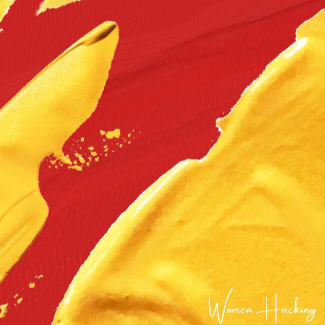 "China Flag on Abstract"