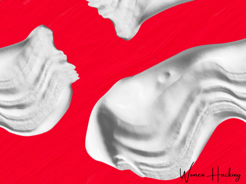 "Canada Flag on Abstract"